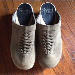 Sven Front Weave Clogs 39